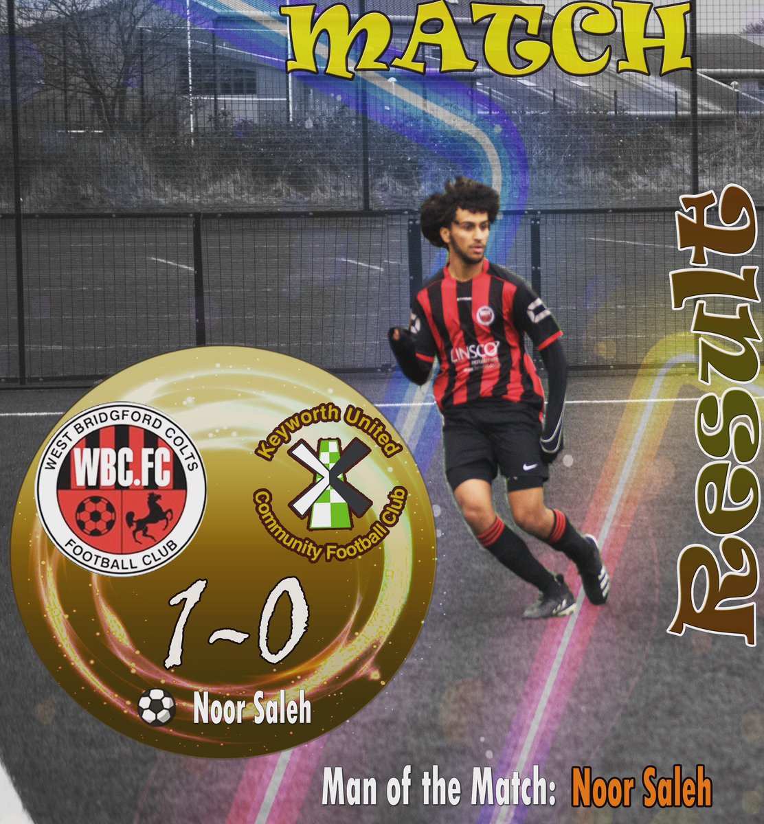 WestBridgford FC III (@wbfc_reserves) on Twitter photo WBFC III won 1-0 in a tight affair away to <a href="/KeyworthUtdFc/">Keyworth United Community FC</a>
@Noor81871394 NoorSaleh grabbed the only goal of the game and put in an excellent MOTM performance.
Thanks to all at Keyworth for hosting the game and the hospitality afterwards. All the best for the new season 👍⚽️ WBFC III won 1-0 in a tight affair away to <a href="/KeyworthUtdFc/">Keyworth United Community FC</a>
@Noor81871394 NoorSaleh grabbed the only goal of the game and put in an excellent MOTM performance.
Thanks to all at Keyworth for hosting the game and the hospitality afterwards. All the best for the new season 👍⚽️