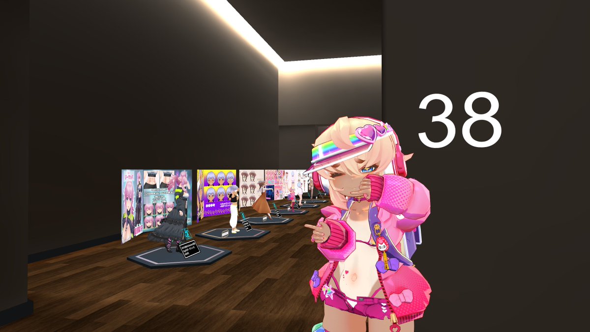 TAK_BeAFreak2's tweet photo. アバターミュージアム8に置かせていただきました！スガキﾁｬ��です！部屋番号38番！遊びに来てね( ⁰‘ᾥ’⁰ )試着もあるよ　https://t.co/00GRIQuGKe　#アバミュ #VRChat https://t.co/GLM9Ix0cob