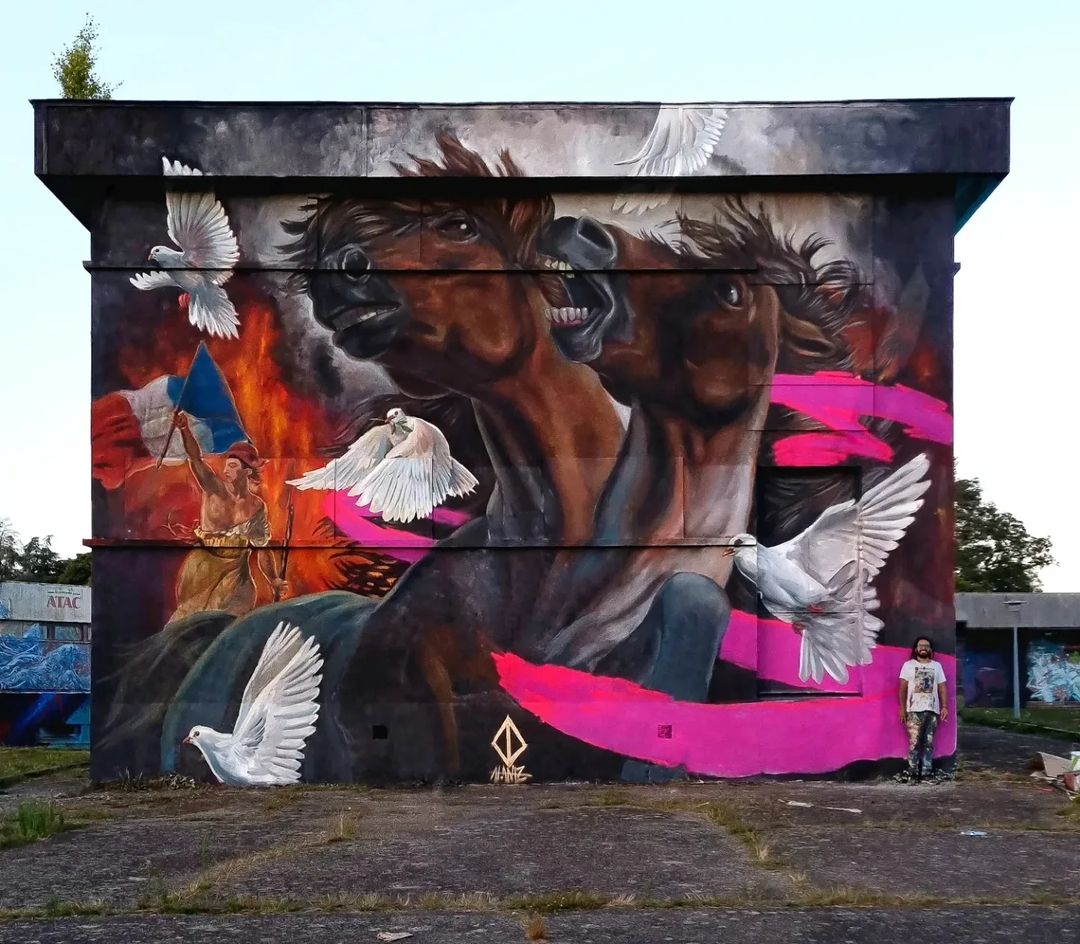 brababella: #Streetart by #AlaniZ @ #LurcyLévis, France, for #StreetArtCity
More info at: barbarapicci.com/2023/07/29/str…
#streetartLurcyLévis #streetartfrance #francestreetart #arteurbana #urbanart #murals #muralism #contemporaryart #artecontemporanea