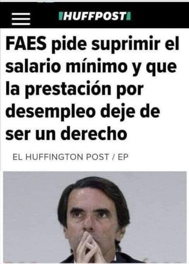 Aznar:
Paga vitalicia = 80.000€/año
Endesa = 200.000€
Por cada conferencia = 12.000€