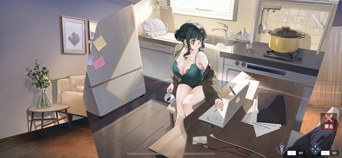 試着。二代目可愛い
#アズールレーン 