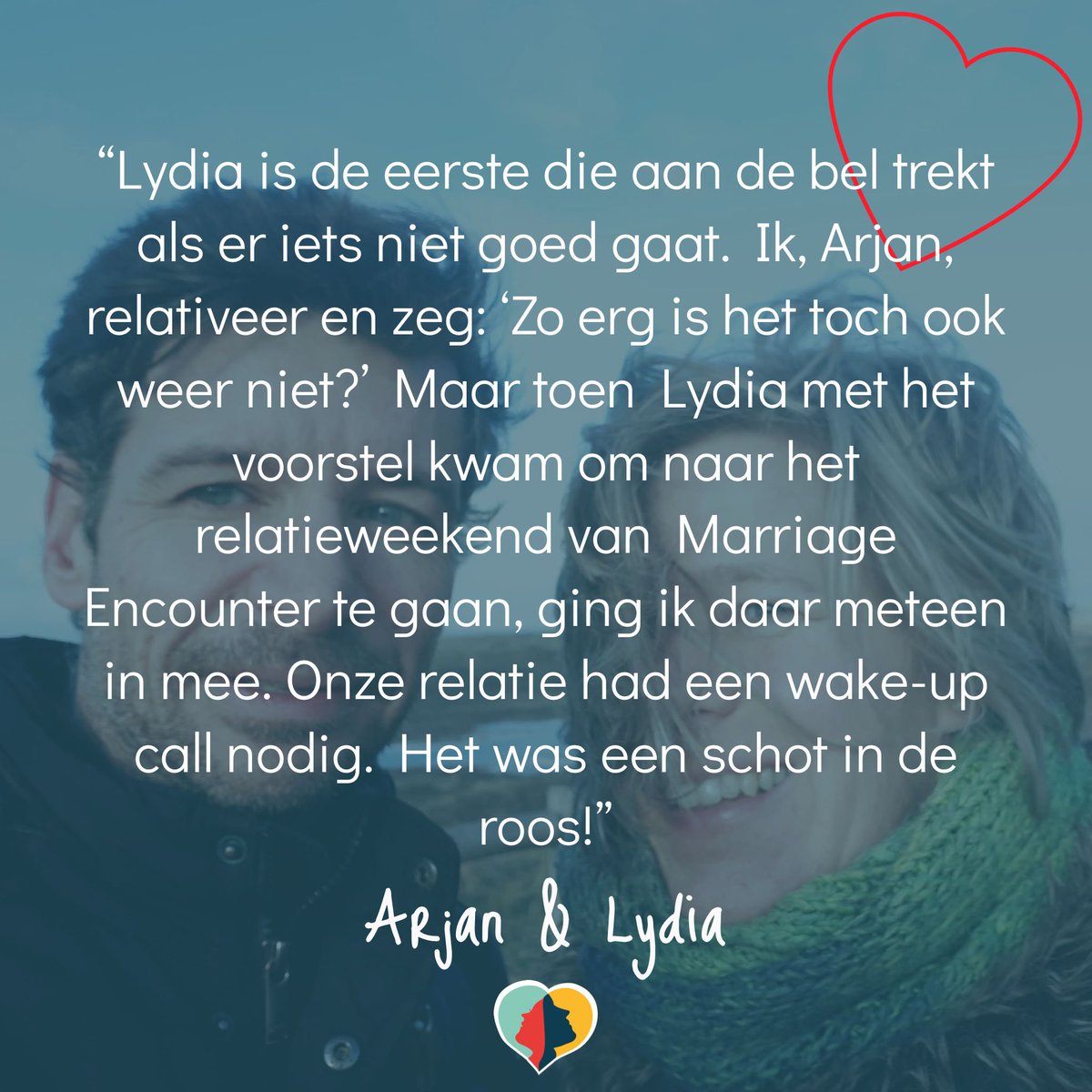 “We hebben elkaar herontdekt, ondanks alle pijn die ook bovenkwam.” 💛 Arjan & Lydia hebben elkaar weer helemaal gevonden na een Relatieweekend. 🥰 #MarriageEncounter #OntdekElkaarOpnieuw #Relatieweekend #Testimonial