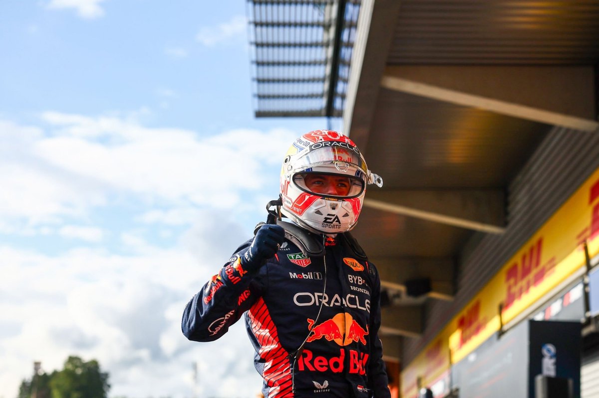 F1HQ_'s tweet photo. Max Verstappen 

#F1 #BelgianGP https://t.co/xELnId0fMT