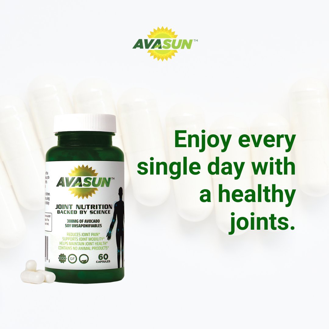 AvasunHealth's tweet photo. 🧓 Joint pain can cause by different reasons, and for most adults, it is due to age. We want you to enjoy every single day while growing older, and if you don't take good care of your joints, you will not enjoy your senior life and keep moving. 

Here's your best buddy to fig ... https://t.co/wA3yl22IUN