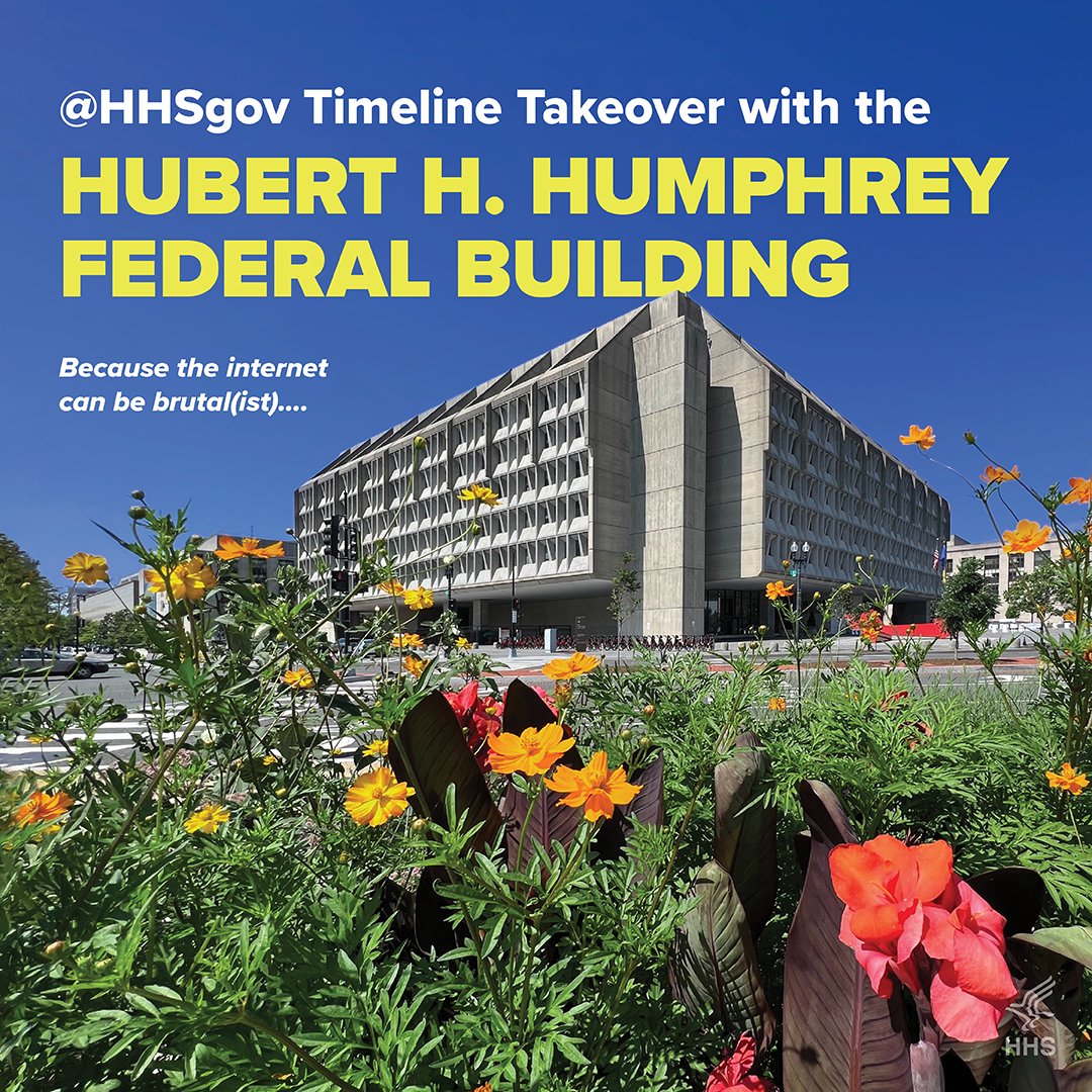HHS tweet media