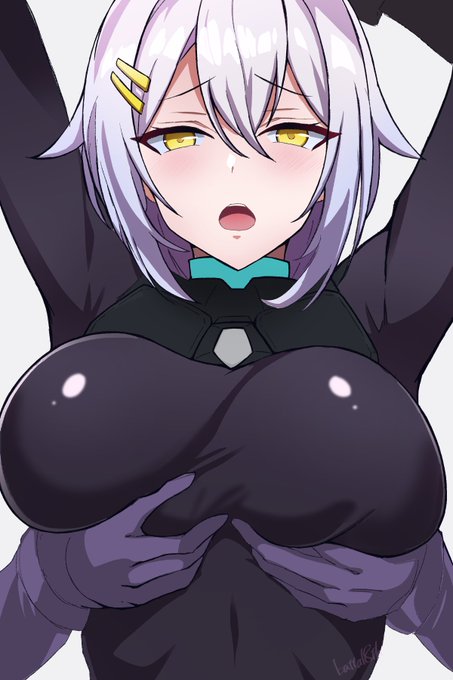 手癖で描いた @Nese_000 さんとこの子
ちょっとすけべ 