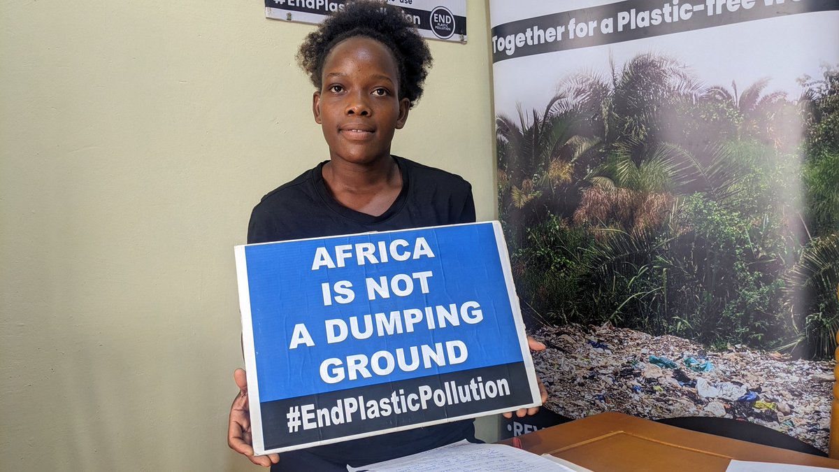 EndPlasticsNow's tweet photo. No country should be exporting its waste to another country.
All countries must be responsible for how they produce, dispose and manage plastic waste.
❌Stop Waste Colonialism.

✊🏿 Africa is not a dumping ground.
#EndPlasticPollution. https://t.co/LurzSOS6IY