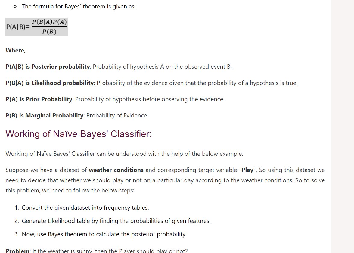 LetYokaiLearn's tweet photo. Day 59 of #60DaysOfLearning2023 
Today I started Bayes Theorem and Naive Bayes algorithm in machine learning. Learned about its use. Will continue it tomorrow too.
@lftechnology
#LearningWithLeapfrog #LSPPD59 https://t.co/PdtbzJugHb
