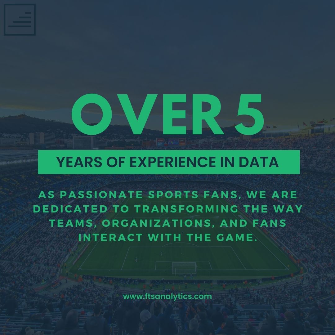 ftsanalytics's tweet image. 📊🚀 With 5 years of data industry expertise, FTS Analytics takes a transformative approach to the game. 

🤝💡 We revolutionize how teams interact with their data, empowering them to reach new heights! #DataAnalytics #TransformativeApproach #FTSAnalytics #DataDrivenSuccess