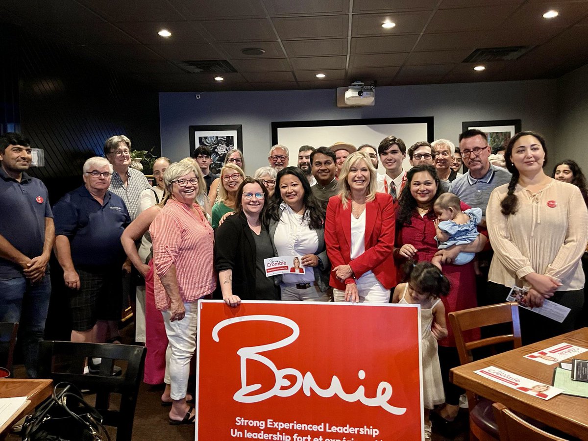 BonnieCrombie's tweet photo. More and more people are moving to Oxford County. Housing is unaffordable. Education and healthcare is not what they should be. Infrastructure isn’t keeping up.

Liberals in #Woodstock showed up last night because they know they deserve better. Community needs must be a priority. https://t.co/ALQ5ygWSKw