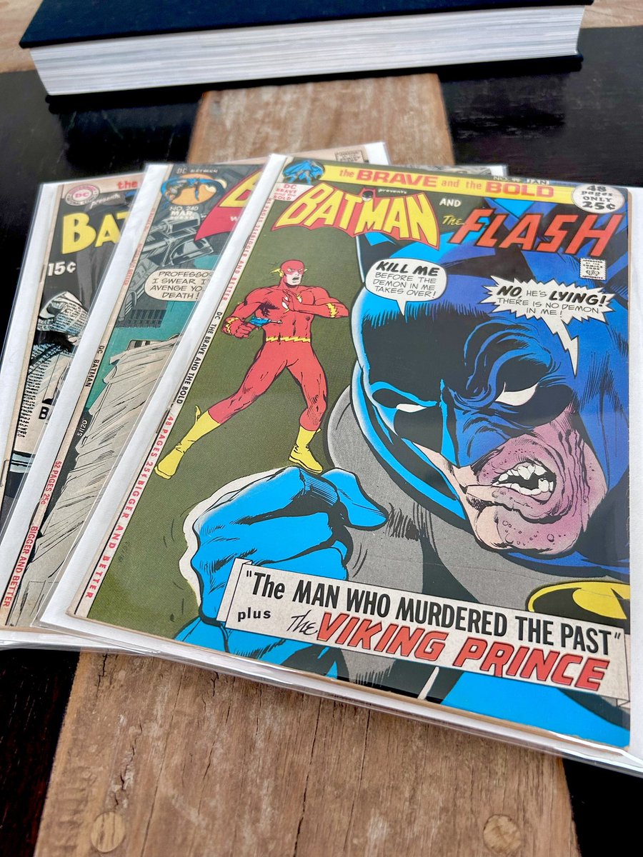 When you go to your LCS and find #NealAdams books 📚 Do you pick up or leave behind ⁉️
I pick up…🦇🦇🦇
#Batman #DetectiveComics #TheBraveAndTheBold #DCcomics #ComicBooks #ComicArt #SaturdayMotivation #WeekendVibes 
💙💙💙