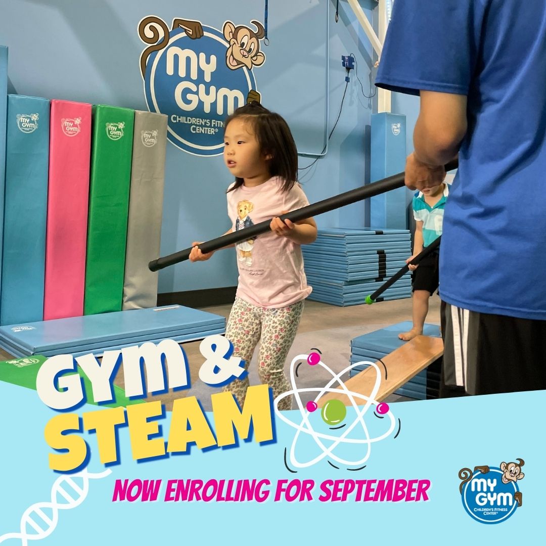 We're NOW ENROLLING for Gym&STEAM starting in September 🧬
Secure your spot with a $25 deposit by calling us at 778-859-9680/sending us an e-mail/ or shoot us a DM!

#mygymfun #mygym #childrensfitness #childrenseducation #richmondbc #yvr #canada #kidsclasses