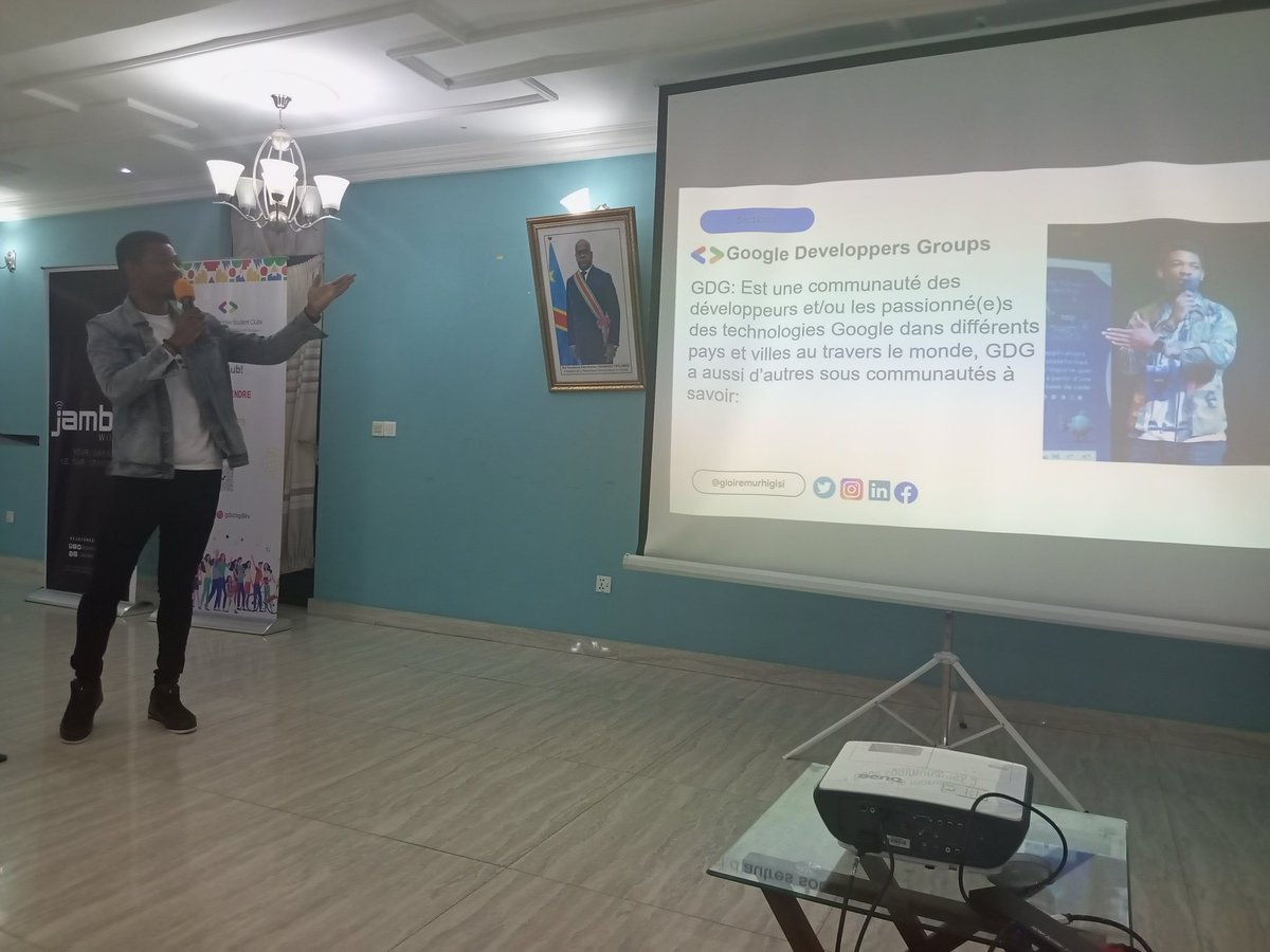 louismusole1's tweet image. Our Goat @gloiremurhigisi for the keynote
#GoogleIOExtendedKivu

@gdg_uvira @drcmin2 @BahigaTacite @AmaniBisimwa4 @cisirikalain3 @Nick_KingYNK @Kayembe_Jos