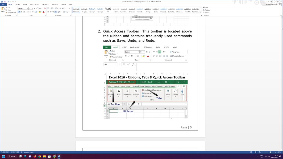 sareenkant's tweet image. &quot;Excel: a Civil Engineer&apos;s Swiss Army knife, shaping the world with data and precision. 📊🏗️ #CivilEngineering #ExcelMastery #DataDriven&quot;
To Read and Buy -amzn.eu/d/4CC1p3K
