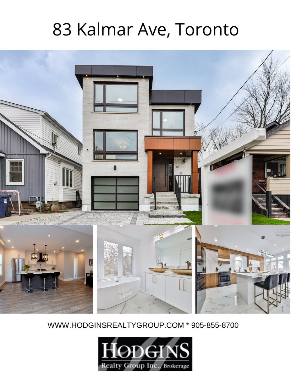 HodginsRealty's tweet photo. REDUCED! Contemporary Birch Cliff Dream Home, Only Minutes To Many Schools, Local Shops And Lake Ontario. A Modern New Custom Home With Magazine Worthy Living Space! MLS#E6115372 https://t.co/a8bDDvCrZk
