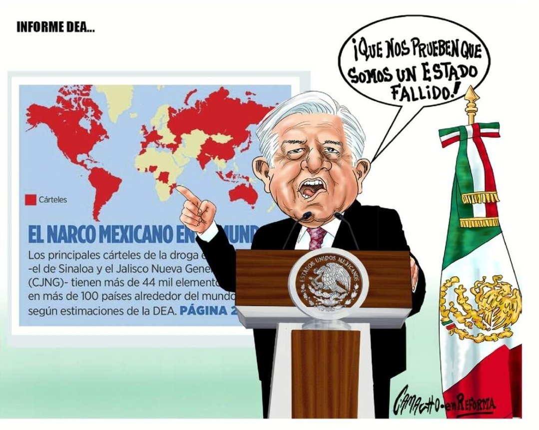 Melissa_Bely's tweet photo. La DEA tiene datos de que entre el cartel de Sinaloa y el de Jalisco Nueva Generación, ya suman 44 MIL integrantes..

Y el Sr. López Obrador se enojó mucho.

Pero se enojó porque se imaginó estar hablando con 44 MIL mamás y 44 MIL abuelas para que regañen a sus 44 MIL hijos y nietos..

 Se han dado cuenta que el Sr. López , siempre ataca a los enemigos de los carteles, o sea, la DEA y defiende a los MALØSØS ?

Que chistøsø.. no ?..