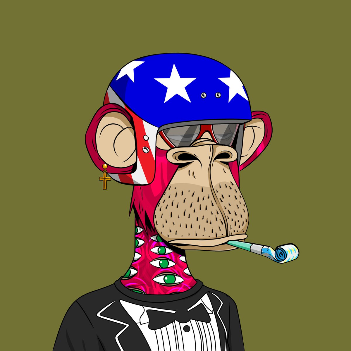 ‼️ Battle Royale Starts Monday ‼️

Our dApp is FINALLY ready to deploy to 🫵 

To participate in BR Season 1, join the Discord and Mint some Oasis Apes 🦍

discord.gg/bBdTs5nFjq

Whoever has the best K/D ratio at the end of S1 wins this👇 <a href="/BitApes_btc/">Bit Apes</a> Ordinal 🫡

#APΞX #IYKYK