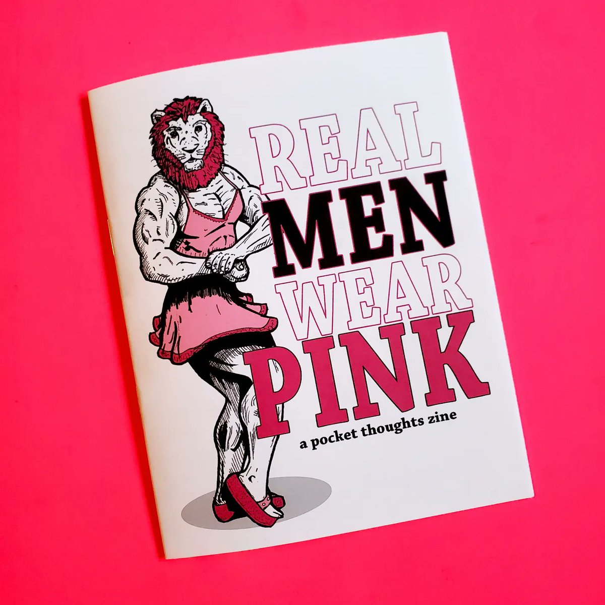 NEW ZINE at PocketThoughts.etsy.com

Real Men Wear Pink

What makes a man a REAL man?
Masculinity has changed over time, whether you grew up with old traditional ideals or you're still finding your own identity in today's ever evolving society
#zinester #art #inclusivity #gender