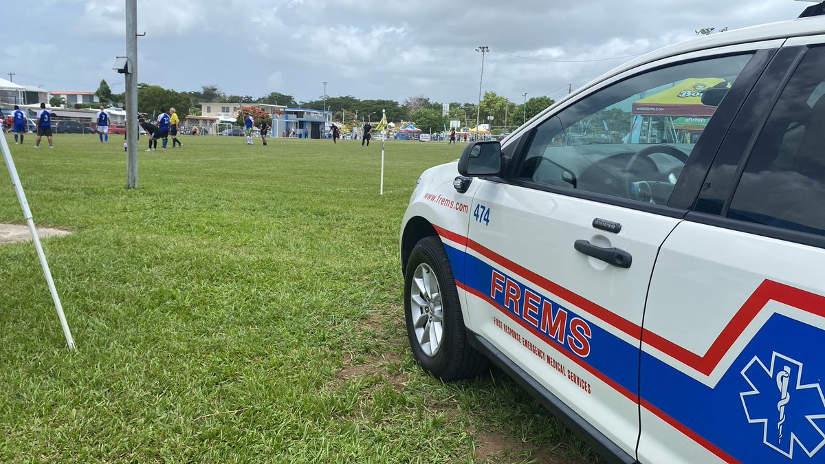 #FREMS cubriendo el evento de Soccer COPA PERÚ en San Juan. #SoccerKidsPR #Medical