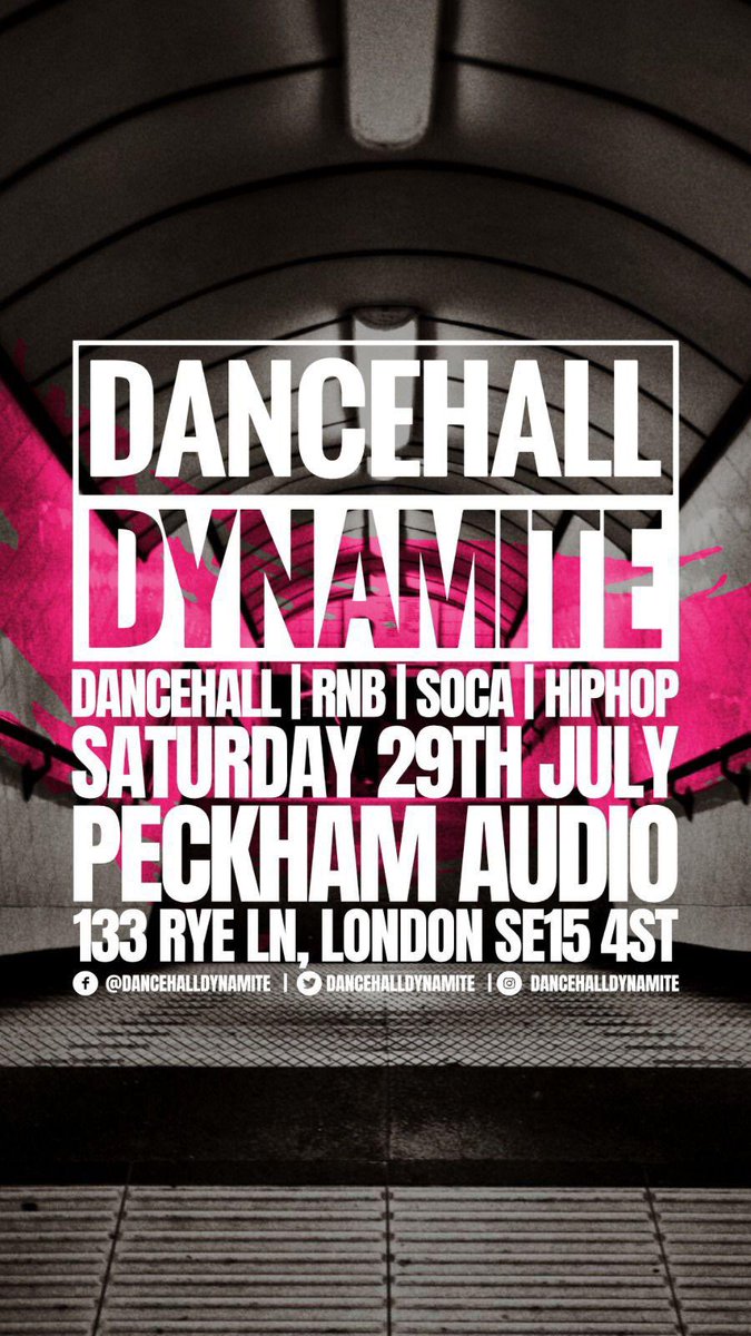 ClarkieTeeDJ's tweet photo. Dancehall crew roll out tonight #DancehallDynamite @peckhamaudio
https://t.co/pbJO0Yka91 https://t.co/N7hbojK26F