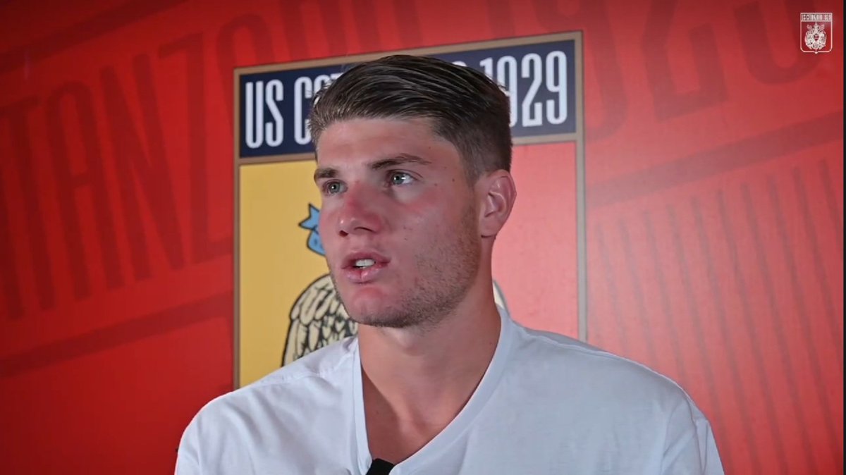 USCatanzaro1929's tweet photo. 🎙 | FIRST INTERVIEW
#Pompetti: "Sono contentissimo di essere arrivato a Catanzaro. Spero di dare il mio contributo in un gruppo composto da giocatori molto forti"
L'intervista completa 👉 https://t.co/3DoJXKoMv5
#AvantiAquile🟡🔴 https://t.co/lxsDE2h8lZ