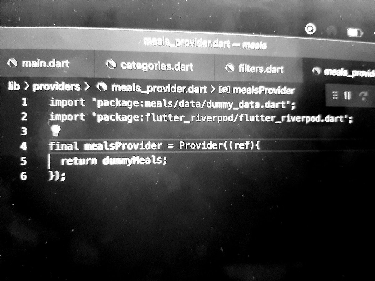 Sunilkividor's tweet photo. DAY 6 📈📈
FLUTTER - learnt StateManagement ( I CHOSE RIVERPOD)
#flutter #developers #developmentart #appdevelopment #coding https://t.co/Bnj06Q0iRJ