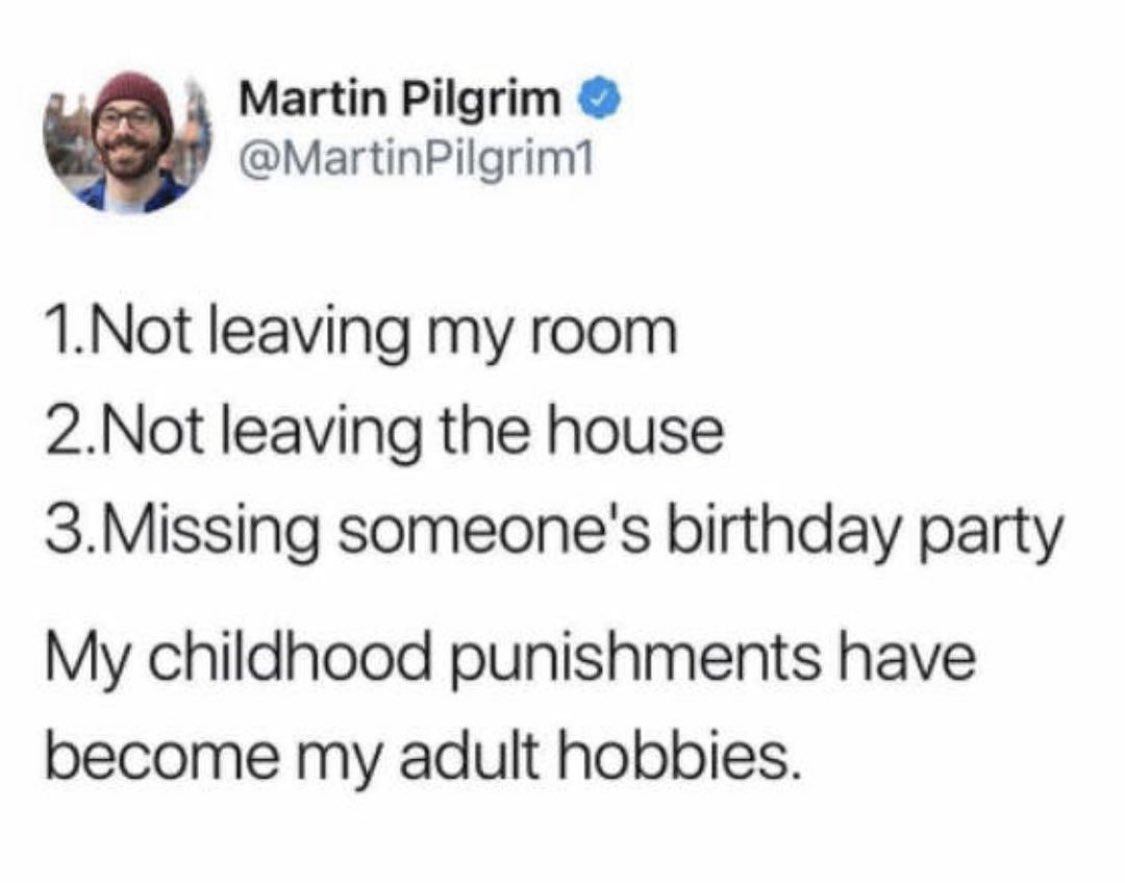 INGCOM20's tweet photo. #IntrovertLife https://t.co/kd8lhNZZ1n