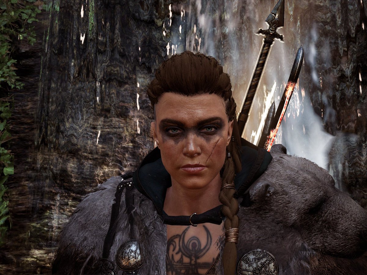miss0aty's tweet photo. Eivor🖤 #AssassinsCreedValhalla #AssassinsCreed #ACVP #ACVPSisterhood #VirtualPhotography #WIGVPAC https://t.co/DDi3oLOcEY