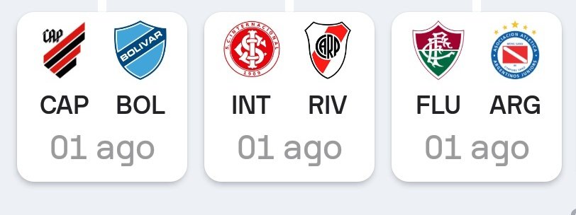 NandoStyles's tweet photo. @GuiadoCartola @GuiadoCartola acha que algum desses times possa jogar a rodada poupando os jogadores para a libertadores ou sudamericada? https://t.co/swgI2pIZbl