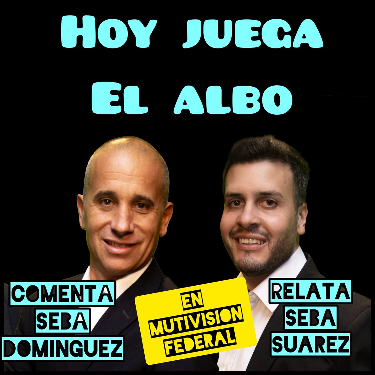 ⚽️ El Show del Fútbol
🖥 Por Multivisión Federal

✅ 9 de Julio vs. GyT
🕒 Desde las 14.45

🎙 Relata <a href="/SuarezRelator/">Sebastián Suarez</a> 
🎧 Comenta <a href="/DominguezSeba4/">Sebastián Domínguez</a> 

🎤 Conexión con:
✅ Boca Unidos.vs. Juventud
🎙 Relata <a href="/negrohoyos/">Marcelo A. Hoyos</a> 

#FederalA <a href="/multivisionfed/">Multivisión</a>