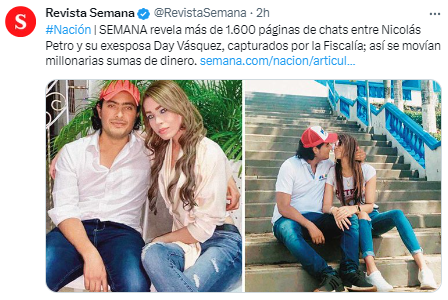 juliomario55555's tweet photo. Se los dije! para tapar el saqueo monumental a Ecopetrol sacaron su refrito, en unas semanas @nicolaspetroB saldrá libre por que el caso pasa a un juez, no hay pruebas solo chismes, lo que importa es generar el escándalo, mientras el saqueo de Duque al estado y el robo a Ecopetrol pasen de agache...