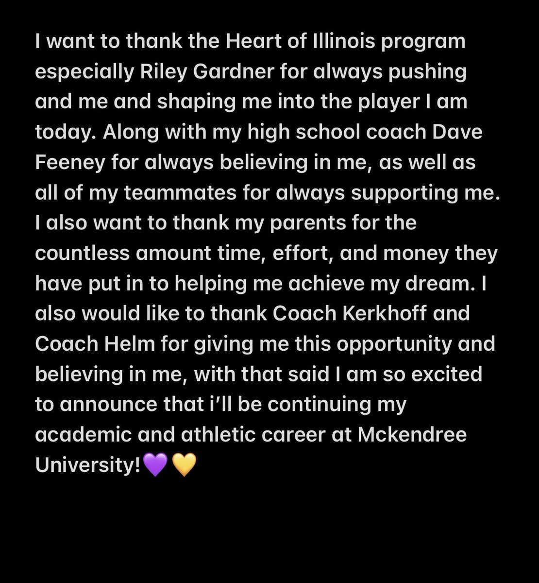 HOME!!💜💛 <a href="/McKendreeWBB/">McKendree WBB</a> <a href="/CoachK_40/">Kari Kerkhoff</a> <a href="/Terr31/">Terra Helm</a> <a href="/HeartofIllinois/">Heart of Illinois</a> #committed