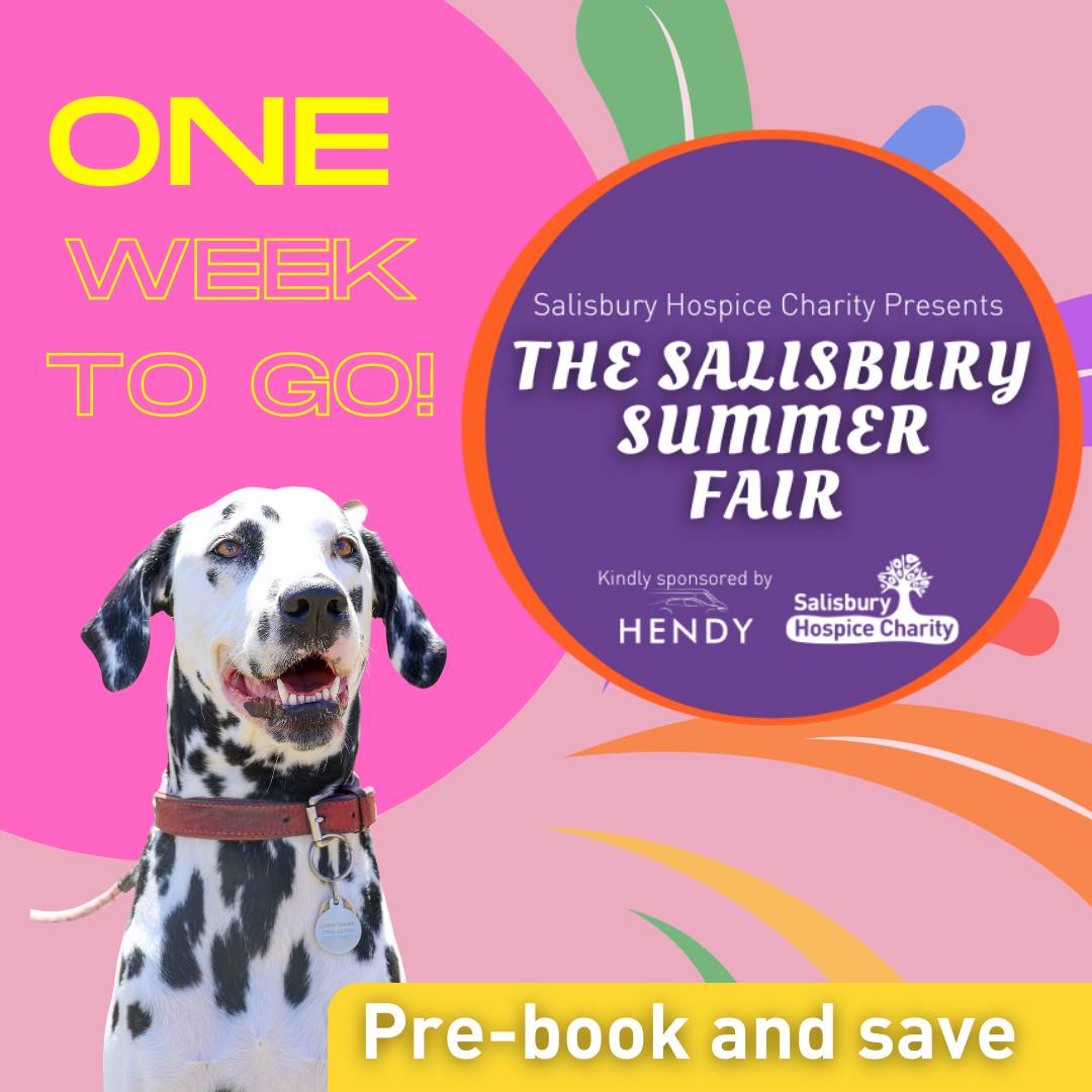 1 week to go 🥳

Have you got your Salisbury Summer Fair tickets yet? Not to late to pre-book and save! 

Link to tickets: register.enthuse.com/ps/event/Salis…

#salisburysummerfair #Salisbury #Salisburyevents