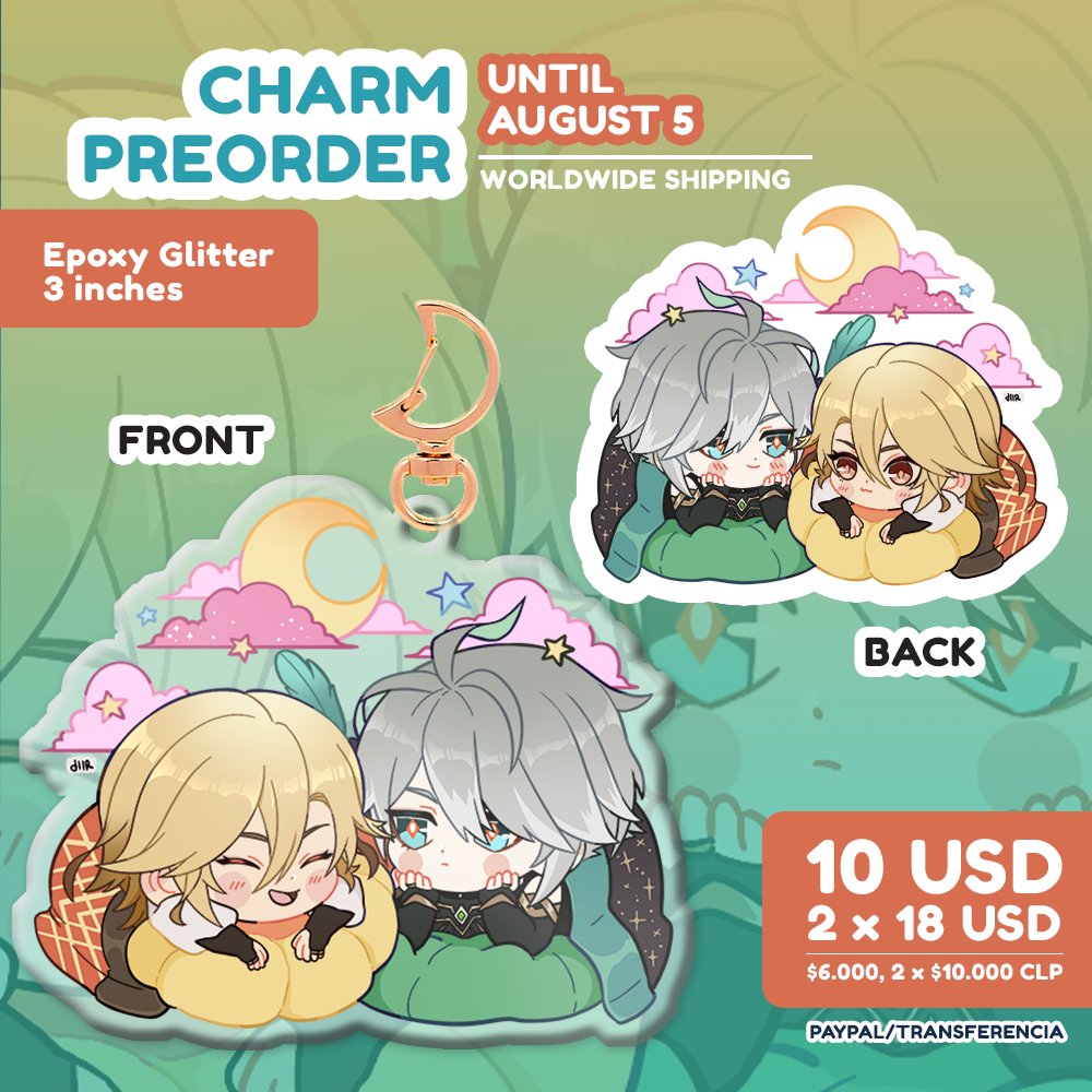 diirumin's tweet photo. Some of the charm's preorders you could find on https://t.co/j1EnydTewp https://t.co/ft6sgTjYho