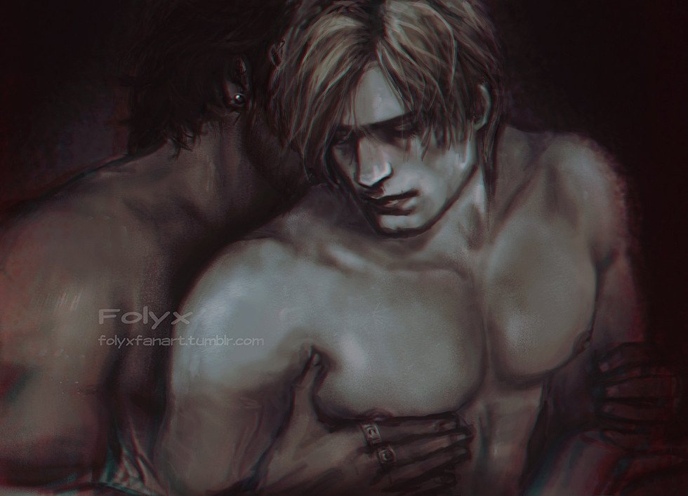 1robat's tweet photo. Them ♥️ 

new art by folyx 👇
https://t.co/rXWyPB6edb

#serennedy #REBHFun #luisserra #leonkennedy #re4 #residentevil https://t.co/9aeJxBgQ5U