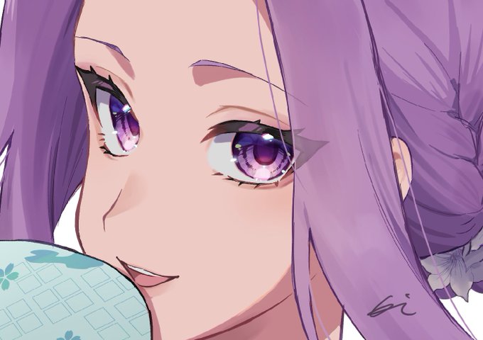 「forehead purple eyes」 illustration images(Latest)｜5pages
