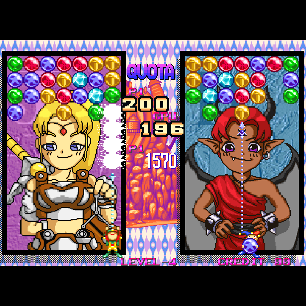 AntstreamArcade's tweet photo. More puzzle balloon-bursting fun in this tarot-themed sequel to Chain Reaction. Play one of the seven playable anime-esque characters to beat the evil empress!
https://t.co/om72aP7MOX
#chainreaction2 #anime # #dataeast #retrogames #antstreamarcade #retrocommunity https://t.co/6pC9GW4jEm