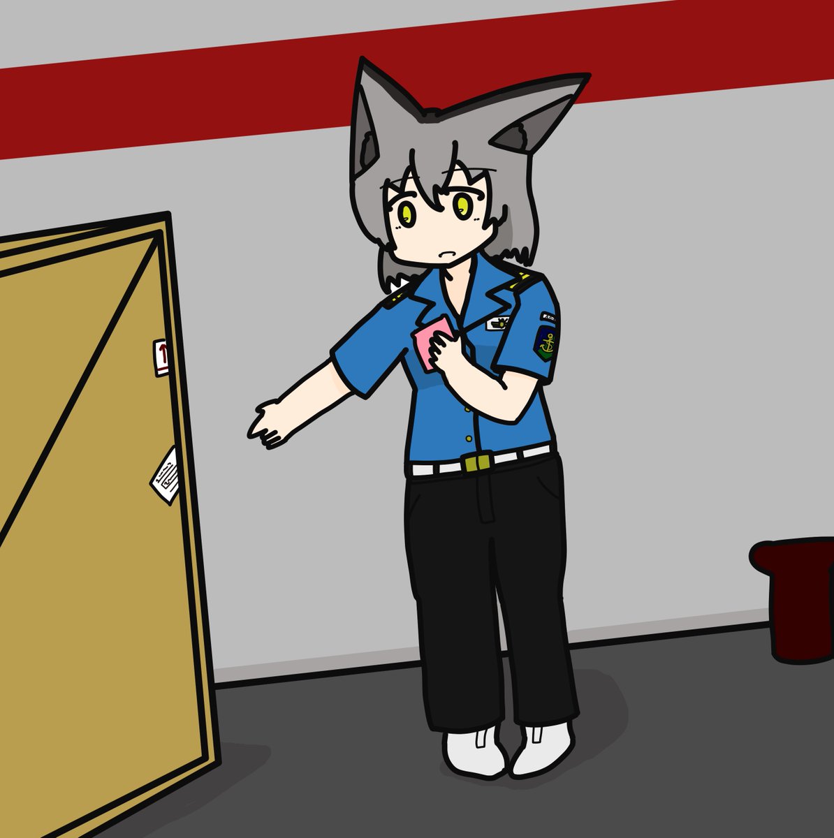 「カリャンスク国家商船隊の盛夏服です(キューバとかに行くときに使う) 」|まっちゅんのイラスト