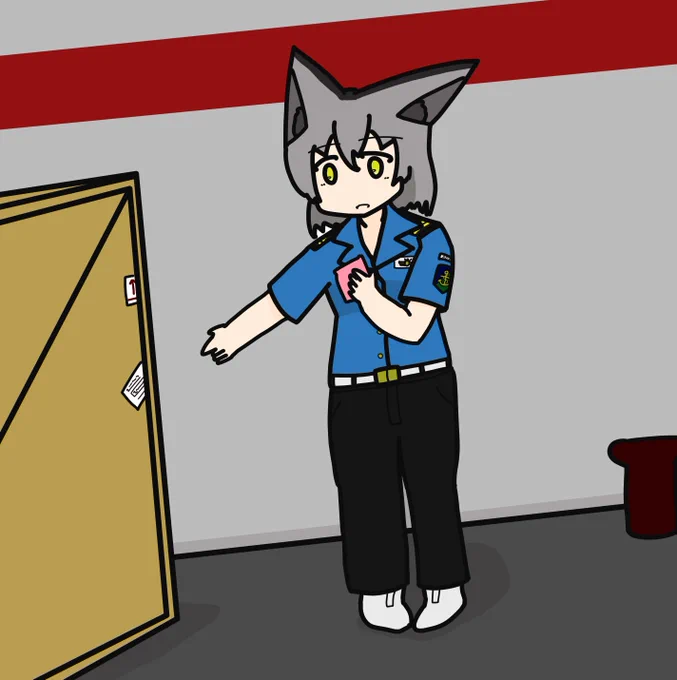 カリャンスク国家商船隊の盛夏服です(キューバとかに行くときに使う) 