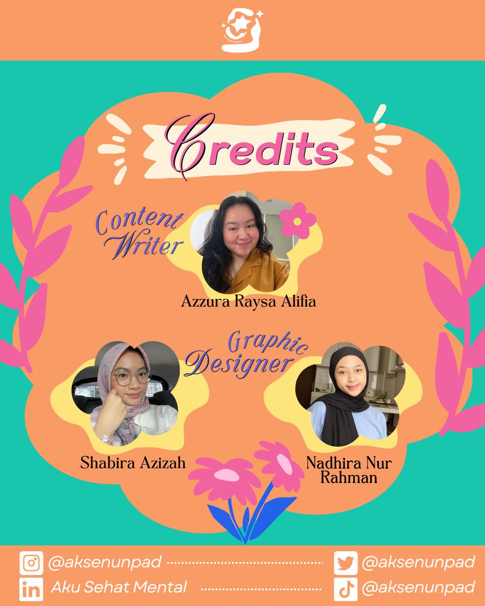 aksenunpad's tweet image. Content Writer: Azzura Raysa Alifia
Graphic Designer: Shabira Azizah &amp;amp; Nadhira Nur Rahman

#RekomendasiAksen #7TypesofRest #Rest #DaltonSmith #SelfCriticism #EmbraceImperfections #EmbraceYourself #ToMyself

Embrace Imperfections, Embrace Yourself
Aksen 2023