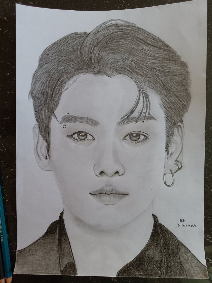A Fan from India😊
<a href="/BTS_twt/">방탄소년단</a>
✏️Art and 🎵 music collide! Presenting BTS Jungkook portrait! 💫Hope everyone likes it 🎨
<a href="/bts_bighit/">BTS_official</a>
@BTSW_official
<a href="/JJK_VotingTeam/">JUNGKOOK VOTING TEAM</a>
<a href="/kookpiics/">jungkook pics</a>

youtube.com/shorts/rrJF2hT…