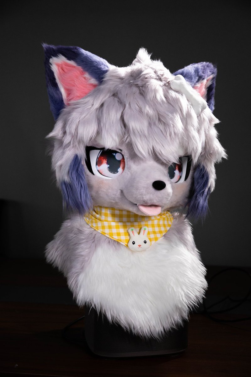 furmony's tweet photo. 「Commission Show Case」
可爱小狼靴栗😄
#fursuit https://t.co/1AiJMeYVuv