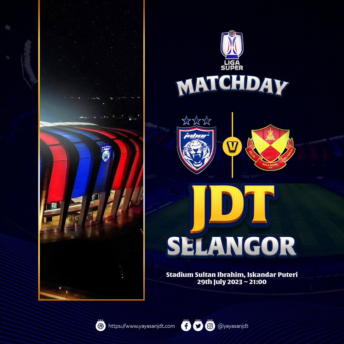 GOOD LUCK TEAM!

Jangan lupa perlawanan malam ini yang cukup meng’epik’kan, mendebarkan, menggerunkan, mengemparkan dan segala meng. Perlawanan pertama 4-0, saingan Piala FA pun 4-0. Ayuh kita mempertahankan 4-0 untuk kali ke-3. 😅🙏🏻

#JDTvSFC 
#LigaSuper2023
#YayasanJDT