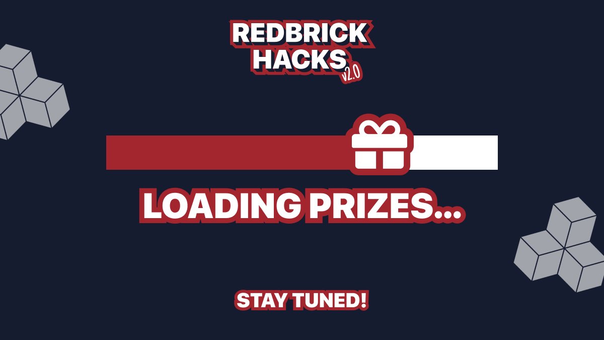 RedBrickHacks's tweet photo. 🎁 Dreaming of winning top-notch tech gear? Your dreams might come true at RedBrick Hacks 2023! 💫 The mystery prizes are set to dazzle – register now at https://t.co/2sR2uS8MOo and secure your chance to take home something extraordinary! #RedBrickHacks #Hackathon #WinBig https://t.co/2bpbgp5a1J