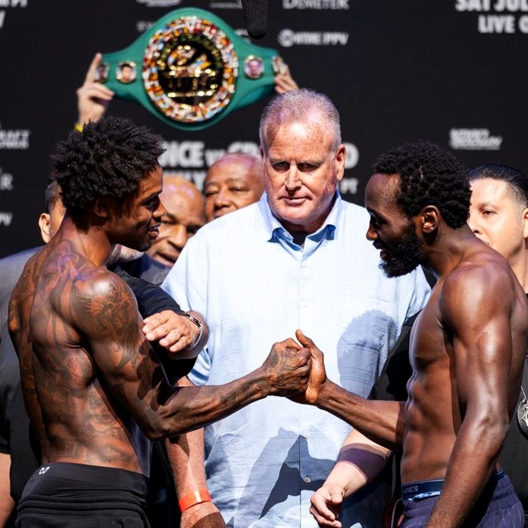 Expect HUGE FIREWORKS today for #SpenceCrawford 💥