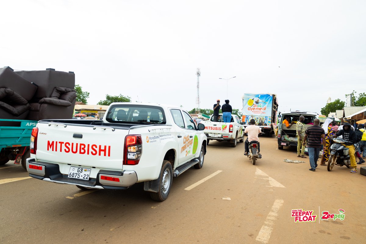 myzeepay's tweet photo. Tamale, npuya kapai!
Enjoy these lovely photos from our #JoinTheFloat event yesterday, 28th July 2023.
Sign up for your Zeepay wallets by dialling *270# to receive remittance from your loved ones abroad.
Tin la labinnag!
#GyeMeDi #JoinTheFloat https://t.co/C3Qar6FKI7