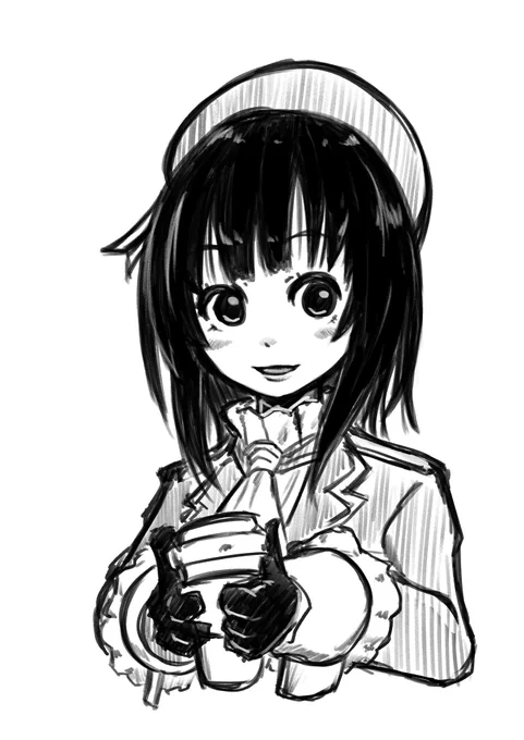 #見た人は無言で黒髪を載せる #艦これ