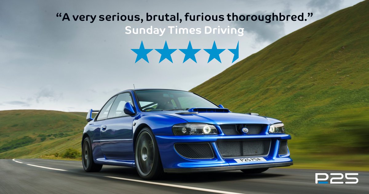 CarManToday's tweet image. A stellar review from Sunday Times Driving about the P25.
You can read the full article here: bit.ly/P25_STDriving
#P25 #CarReview #DrivingExperience 📰