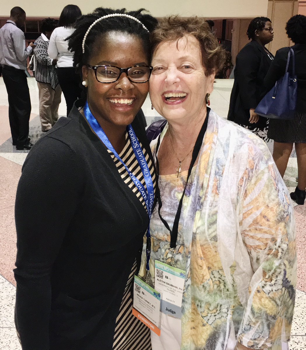 Honoring my exceptional undergrad mentor, Dr. Aletha Wolfe, during #BINW23MentorshipSpotlight
She ignited my passion for research &amp; encouraged me to explore different opportunities, which is how I discovered what a PhD was!  Forever grateful for her support🙏🏾💫 #BlackInNeuroWeek
