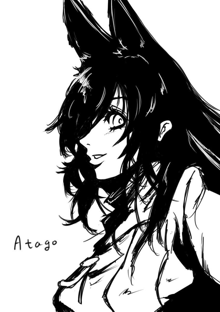 #見た人は無言で黒髪を載せる #アズールレーン